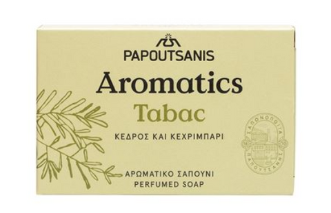 Aromatics Luxary Soap, Tabac, 100g - Parthenon Foods