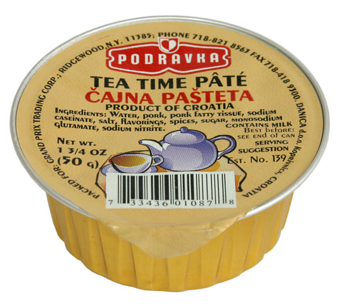 Tea Time Pate, 50g - Parthenon Foods