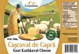 Romanian GOAT Kashkaval Cheese, 300g - Parthenon Foods