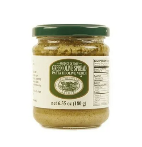 Green Olive Spread (SanGiuliano) 180g - Parthenon Foods