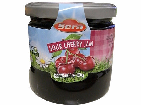 Sour Cherry Jam (Sera) 370g - Parthenon Foods