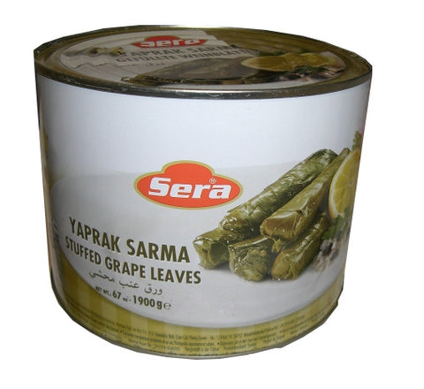 Stuffed Grape Leaves (Sera) (67 oz) 1900g - Parthenon Foods