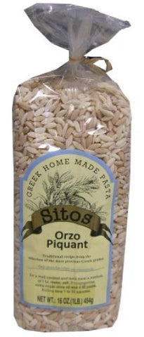 Orzo Piquant (Sitos) 1lb (454g) - Parthenon Foods