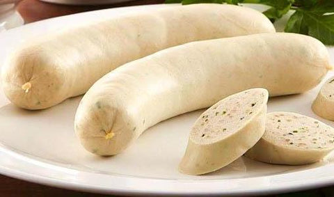 Weisswurst (Bockwurst with Parsley) (Stiglmeier) approx. 1lb - Parthenon Foods