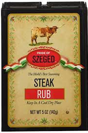 Steak Rub Seasoning (szeged) 5oz (142g) - Parthenon Foods