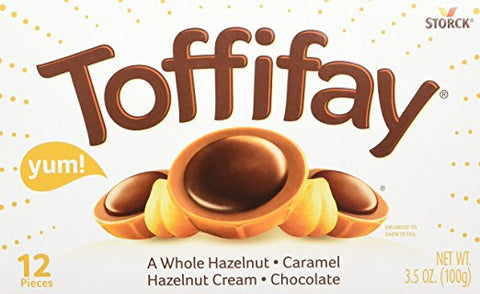 Toffifay Caramel Candies (Storck) 100 g (3.5 oz) - Parthenon Foods