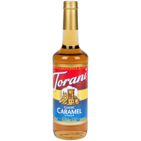 Torani Classic Caramel Flavoring Syrup, 750 ml - Parthenon Foods