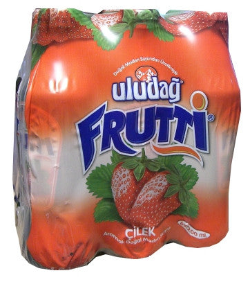 Frutti Strawberry (Uludag) 6 pack Bottles - Parthenon Foods