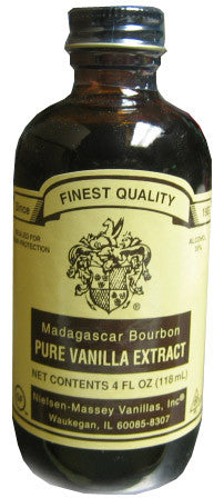 Vanilla Extract, Pure (Madagascar) 4fl.oz. - Parthenon Foods