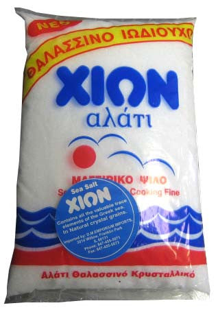 Sea Salt, Fine (XION) 500g - Parthenon Foods