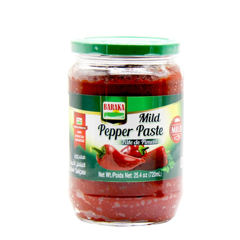 Mild Pepper Paste (Baraka) 700g - Parthenon Foods