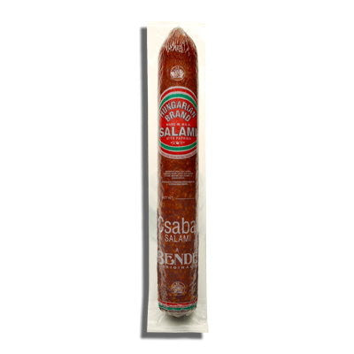 Hungarian Brand Salami with Paprika - Csabai, approx. 2.1lb - Parthenon Foods