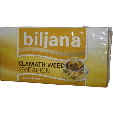 Klamath Weed (Kantarion) Tea (Biljana) 20 tea bags, 30g - Parthenon Foods