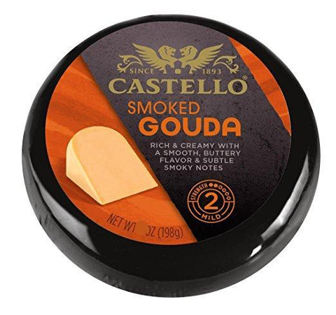 Smoked Gouda Cheese (Castello) 6 oz - Parthenon Foods