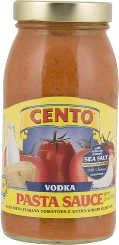 Vodka Pasta Sauce (Cento) 25.5 oz - Parthenon Foods