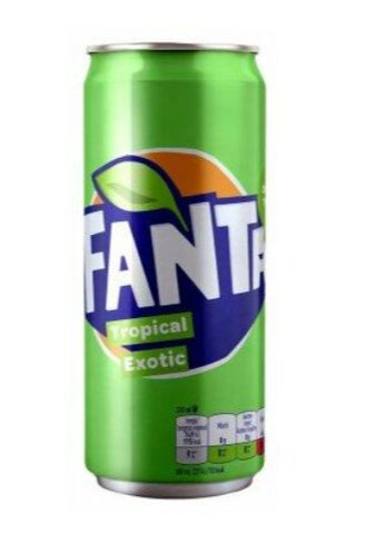 Fanta Tropical Exotic, 330 ml can - Parthenon Foods