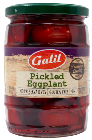 Pickled Eggplants (Galil) 19.7 oz - Parthenon Foods