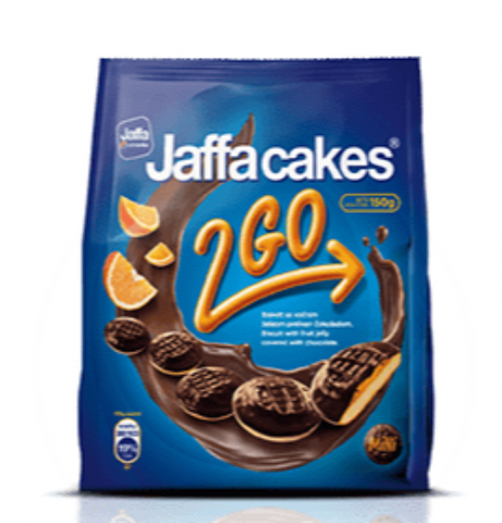 Jaffa Cakes 2 GO, 150g - Parthenon Foods