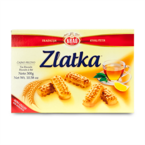 Zlatka Tea Biscuits, Cajno Pecivo (Kras) 220g - Parthenon Foods