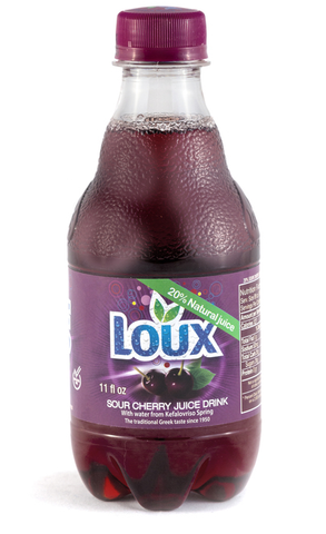 Sour Cherry Drink, Sparkling, 330ml (11 fl oz) - Parthenon Foods