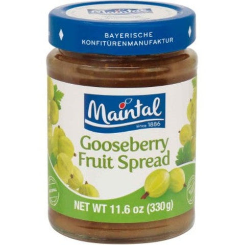 Gooseberry Fruit Spread (Maintal) 12 oz (340g) - Parthenon Foods
