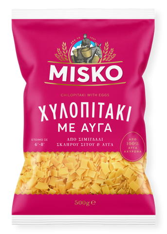 Hilopites with Eggs (Misko) 500g - Parthenon Foods