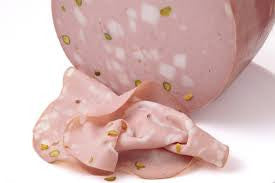 Mortadella with Pistachios Half Cut (Daniele) approx. 5.5 lb - Parthenon Foods