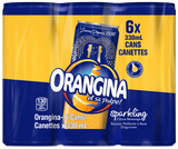 Orangina Beverage CASE (6 x 11.2 FL OZ) CANS - Parthenon Foods