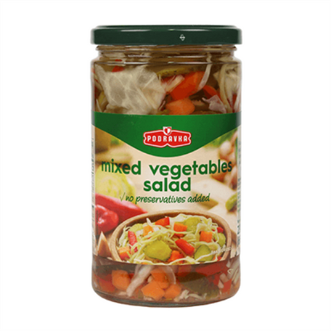 Mixed Vegetable Salad-Cocktail (Podravka) 660g - Parthenon Foods