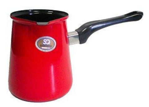 Metalac Enamel Coffee Pot, X-LARGE, No.12 - Red - Parthenon Foods