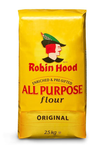 Robin Hood All Purpose Flour, 2.5 kg (5.5 lb) - Parthenon Foods