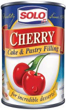 Solo Cherry Filling, 12.5oz - Parthenon Foods