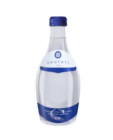 Souroti Sparkling Natural Mineral Water, 250ml - Parthenon Foods