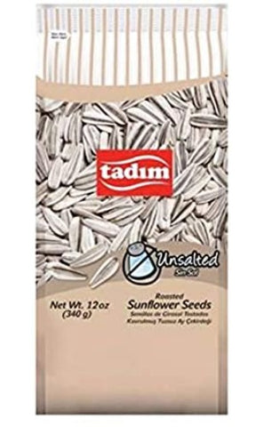 Sunflower Seeds, Unsalted (Tadim) 12 oz (340g) - Parthenon Foods