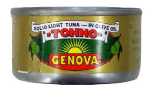 Genova Tuna in Olive Oil, 85g (3oz) - Parthenon Foods