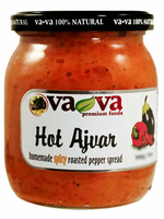 Home Made Ajvar-HOT (Vava) 19oz (540g) - Parthenon Foods